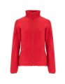 Dames Fleecevest Roly CQ6413 rood